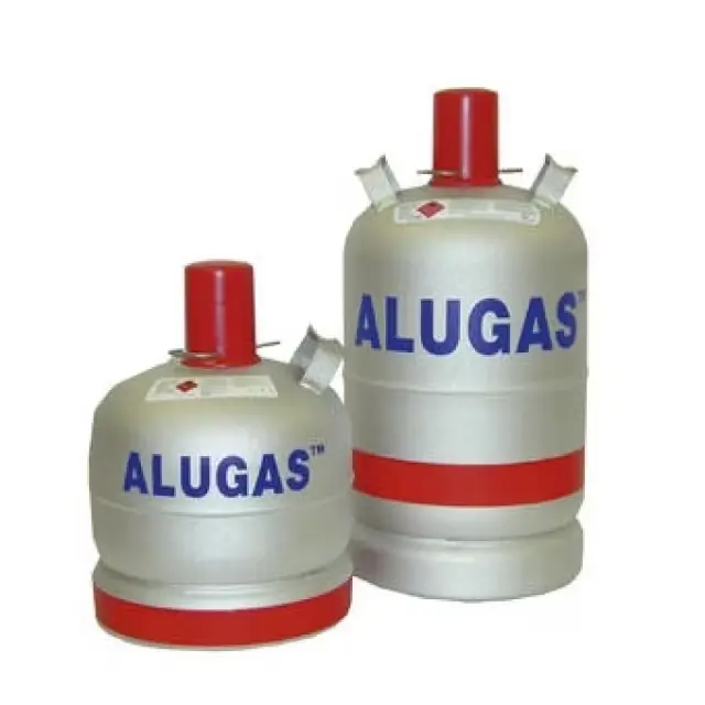 Top-Seller Alugasflasche 11 kg mit Handgriff leer, 5,3 kg