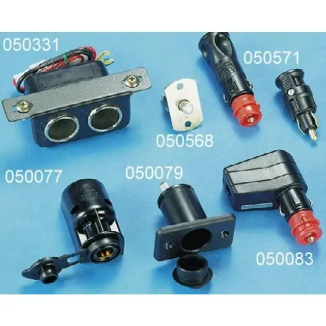 Versand Am Gleichen Tag Winkelstecker 12 V mit Adapter