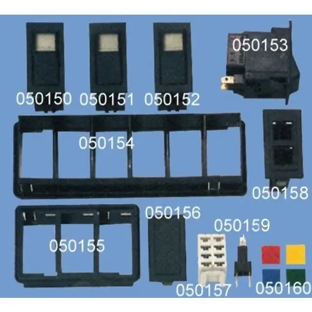 Montageleiste 6fach Einbauöffnung 156 x 48,2 mm. Meistverkauft