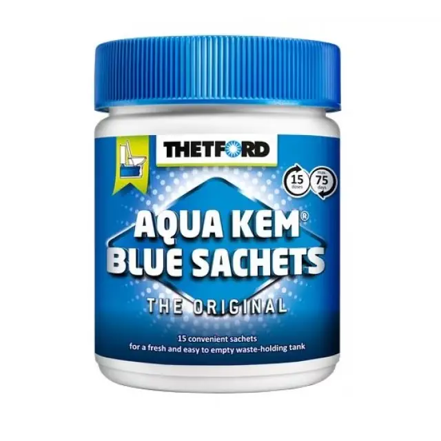 Aktuell Aqua Kem Sachets 15 Beutel in der Dose