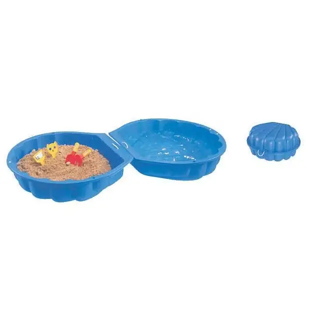 Sandkasten Muschel blau Neu