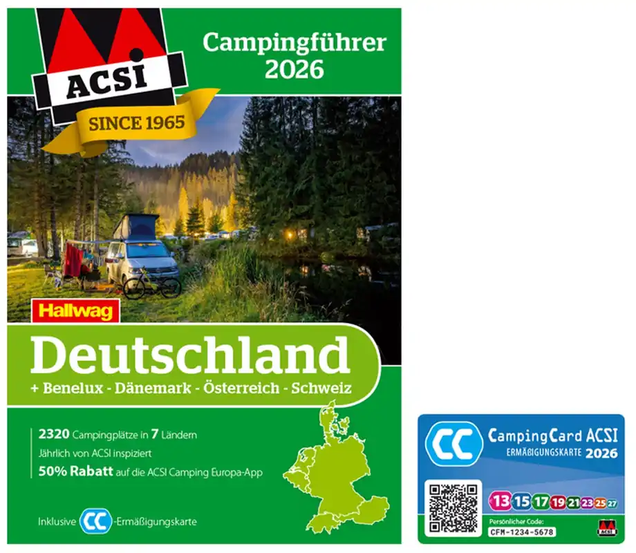 Campingführer Deutschland 2026 Sonderaktion