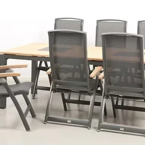 Leonardo Alu-Teak-Tisch Online Kaufen