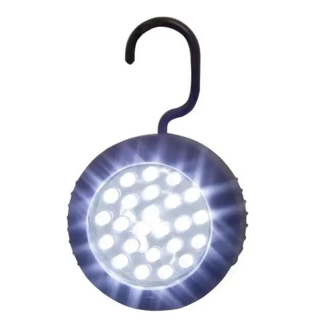24-LED Lampe mit Haken Neue Ware