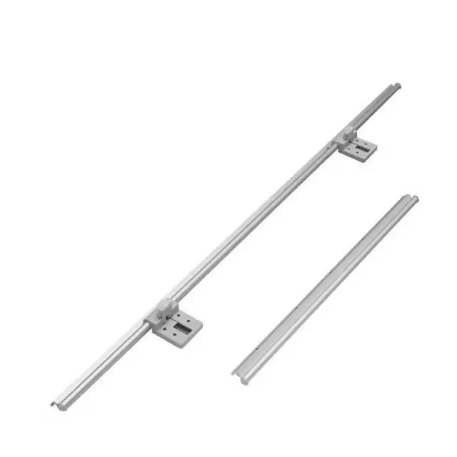 Sonderaktion Tischgleitschienenset 950 mm silber