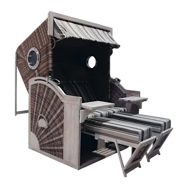 Strandkorb Seaside XXL Dessin 455 Sichere Zahlung
