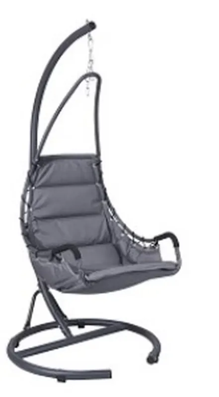 Hängesessel anthrazit belastb. 120 kg Heißes Angebot