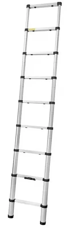Alu Teleskopleiter 80-293 cm aluminiium/silber Neue Kollektion