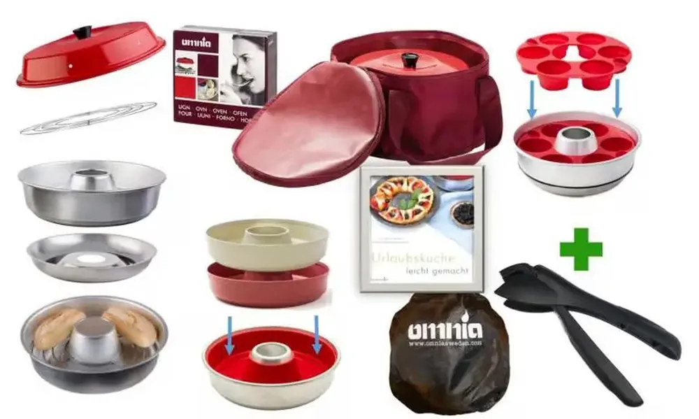 Knallerangebot Omnia Backofen Mega-Set XXL