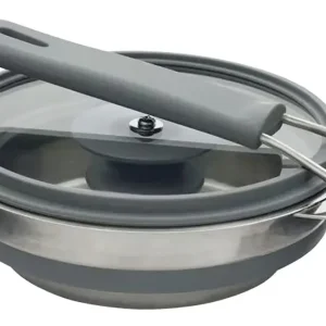 Faltbarer Campingtopf Eurotrail mit Deckel Neue Kollektion