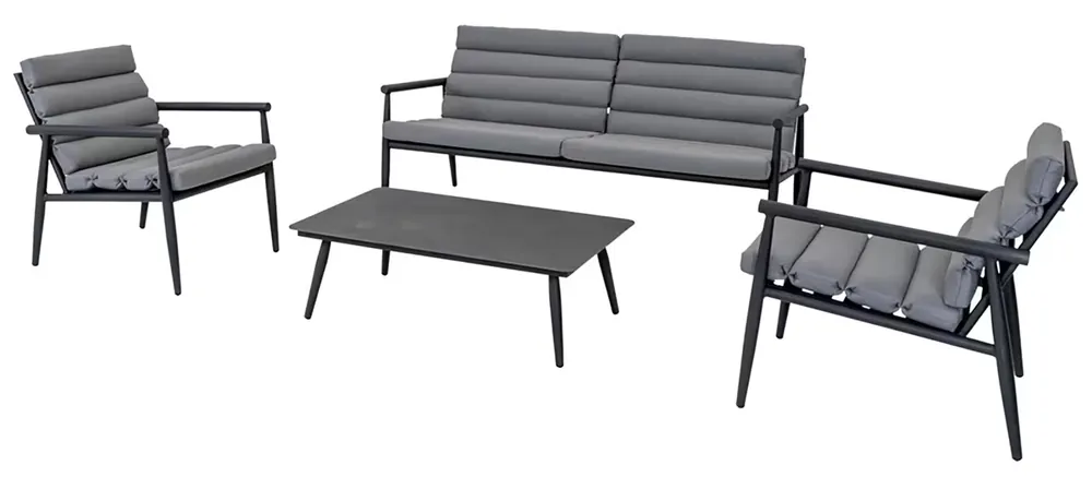 Günstig Harper Lounge Set 4-teilig inkl. Kissen