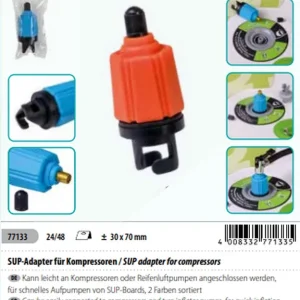 Adapter für Kompressor für 2 SUP Must-Have