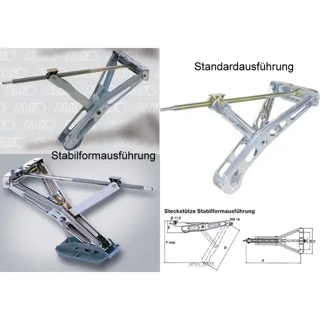 Steckkurbelstütze Stabilform bis 2000 kg Direkt Vom Hersteller
