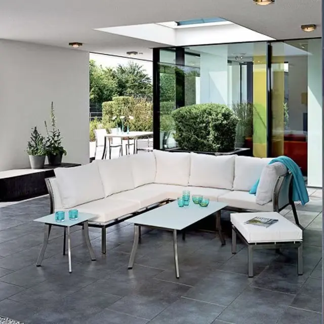 Edelstahl Loungegruppe Expressversand