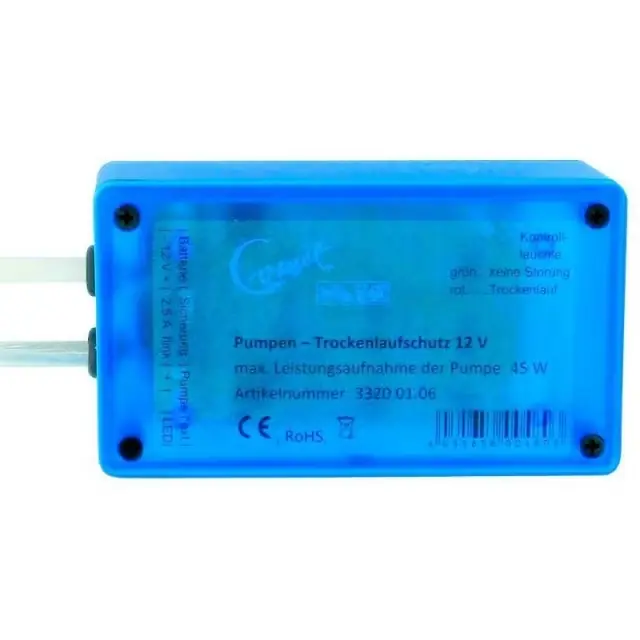 Pumpen-Trockenlaufschutz 12 V / 45W Markenprodukt