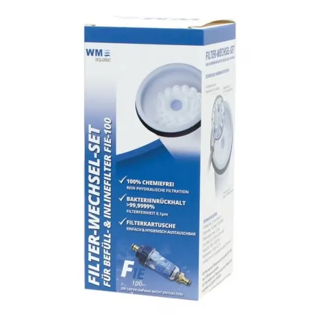 Inlinefilter FIE-100 Filter-Wechsel-Set Echt