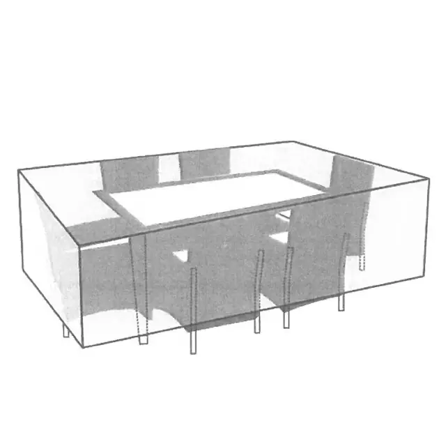 Solange Der Vorrat Reicht Abdeckung 420D in Tragetasche 240 x 200 x 95 cm