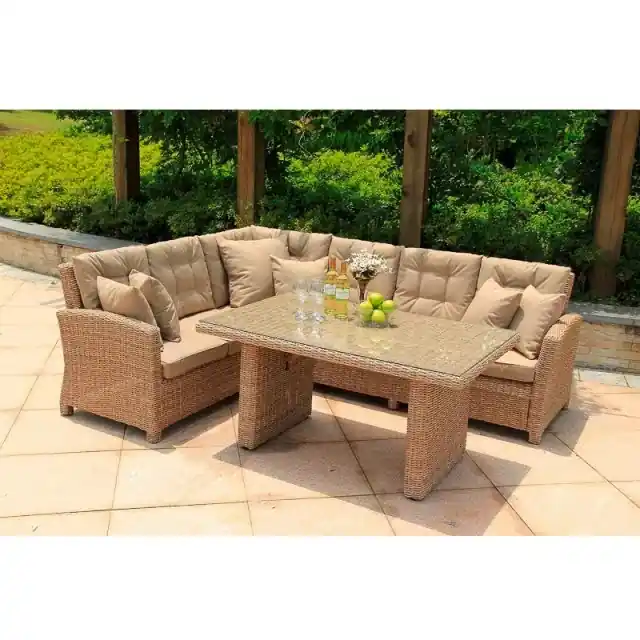Lounge Gruppe 3-teilig natural 3- teilig Sofort Bestellen