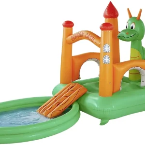 Jetzt Kaufen Große Hüpfburg mit Rutsche und Pool