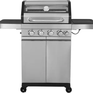 Markenware Gasgrill Sunset Beach Edelstahl 14,5 kW 4xBr. /1xSeitenbr.