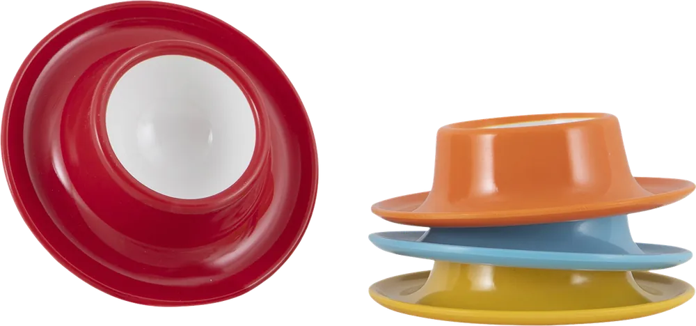 Markenware Gimex Eierbecher 4er-Set Rainbow