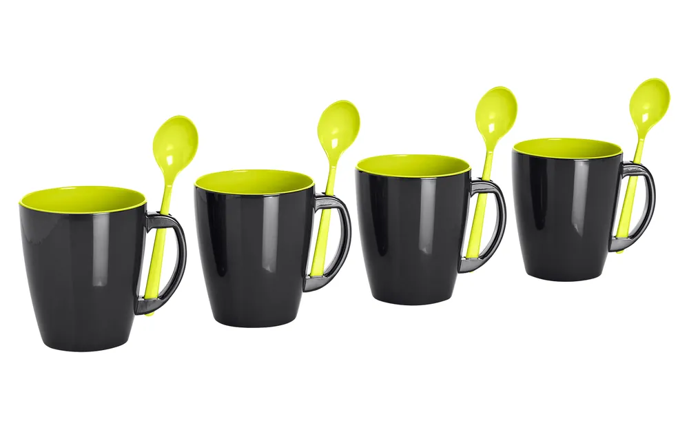 Gimex Henkelbecher 300 ml 4er Set Echt