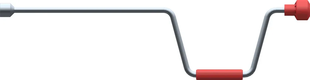 AL-KO Ausdrehkurbel 665 mm SW 19 für Caravan-Stützen Schnäppchen