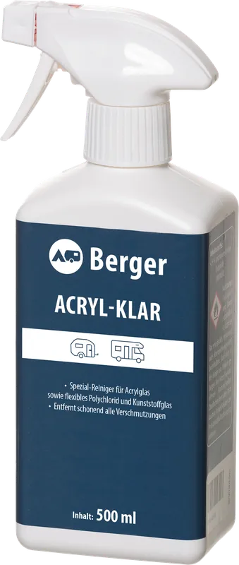 Neu Berger Kunststoff- & Acrylglasreiniger 500 ml