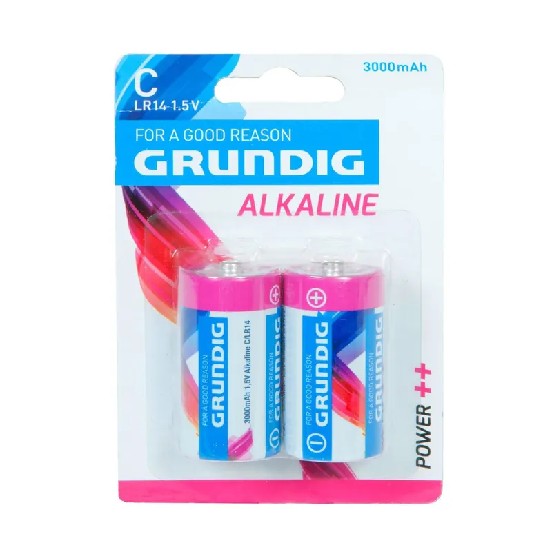 Grundig Alkaline Batterie Baby C Markenware