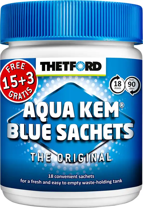 Neue Kollektion Thetford Aqua Kem Blue Sachets Sanitärzusatz 18 Tabs