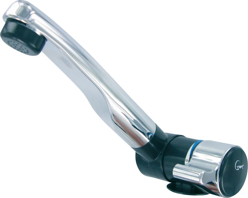Sonderangebot Comet London Mischwasserhahn abklappbar mit Mikroschalter für Wohnwagen und Wohnmobil