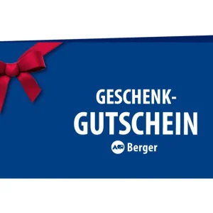 Berger Geschenkgutschein Neuheit