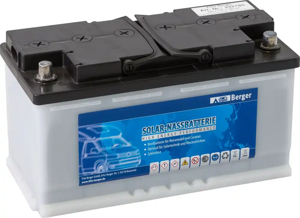 Berger Solar Nassbatterie 12V Bestseller
