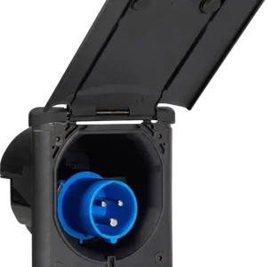 FAWO CEE 17 Einspeisesteckdose Einspeisestecker mit Magnetverschluss 120 x 140 mm Highlight