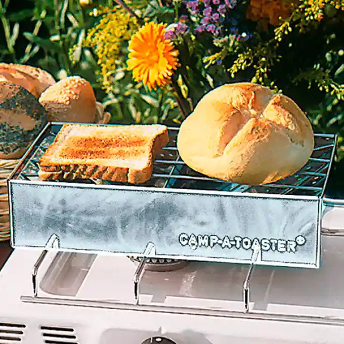 Billig Camp-A-Toaster Edelstahl Toaster für Gaskocher
