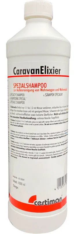 Ausverkauf Certiman CaravanElixier Spezialreiniger 1 Liter