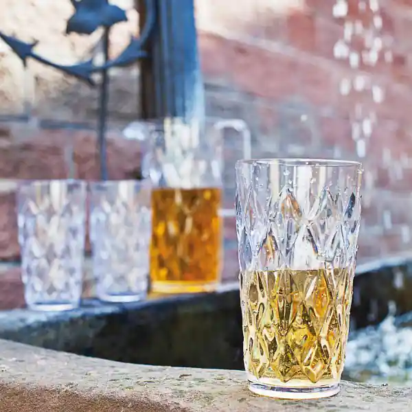 Koziol Crystal L Trinkglas 450 ml bruchsicher isolierend und spülmaschinengeeignet Meistverkauft