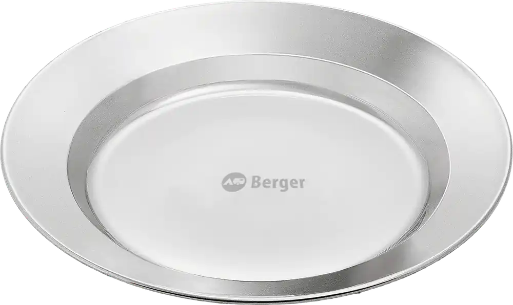 Heißes Angebot Berger Edelstahlteller Ø 22,5 cm