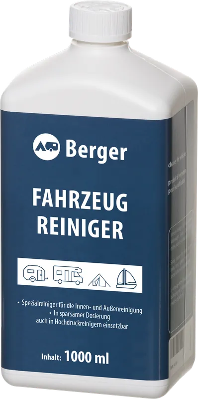 Garantierte Lieferung Berger Fahrzeugreiniger für Innen und Außen 1 Liter