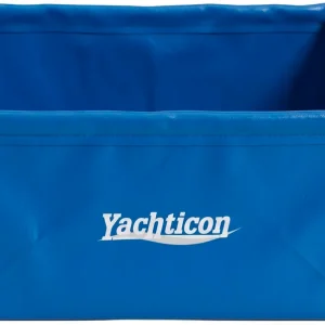 Meistverkauft Yachticon Faltschüssel aus blauem Planengewebe 15 Liter