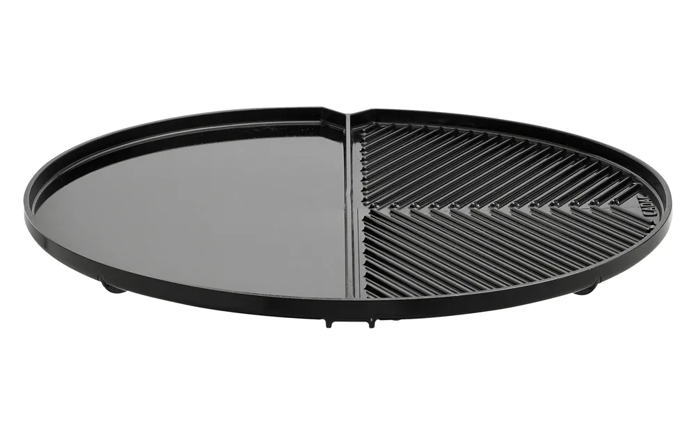 Highlight Cadac Grillplatte geteilt für Gasgrill Carri Chef 50 / 2 oder Citi Chef 50