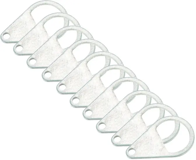 Berger Heringslasche, 10er-Pack Aluminium Sonderaktion