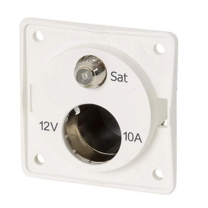 Kombisteckdose 12V+ SAT Super-Preis