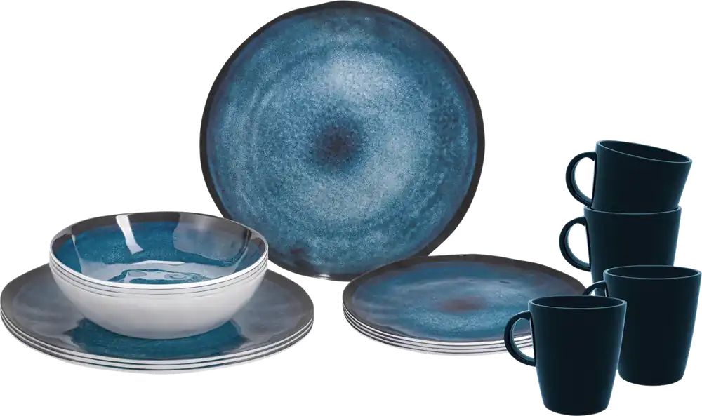 Brunner Melamine Geschirrset 16 teilig 4 Personen Jetzt Kaufen