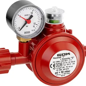 Geprüft Niederdruckregler 50mbar