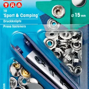 Jetzt Kaufen PRYM Druckknöpfe silber 10 Stück Ø 15 mm