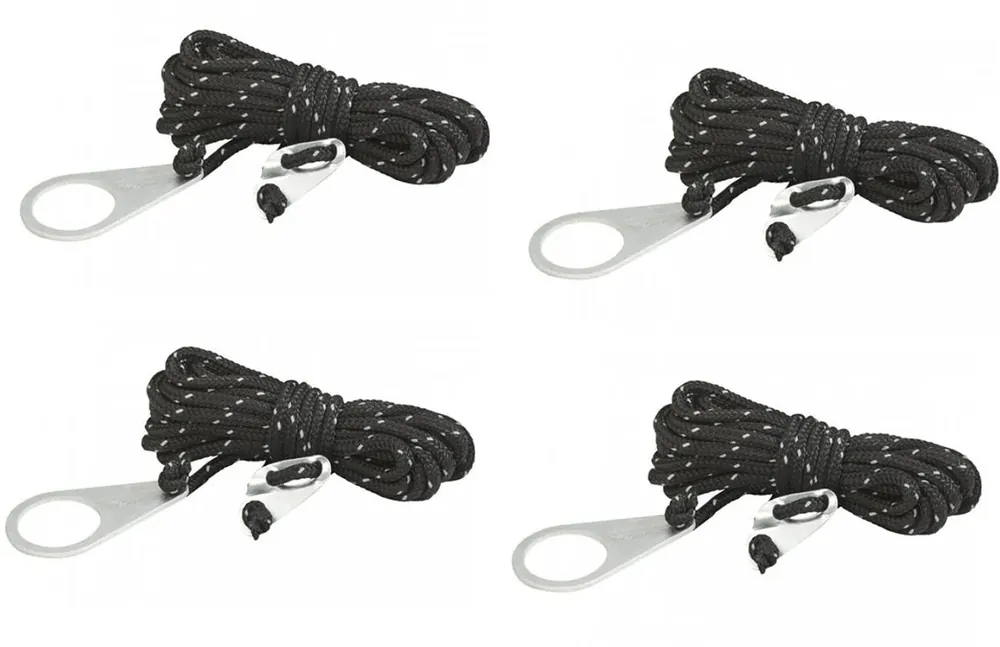 Neu Berger Reflektierende Spannleine, 4er-Pack 4 m