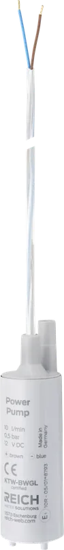 Schneller Versand Reich 0110 Tauchpumpe 12 V 10 Liter pro Minute 0,5 bar