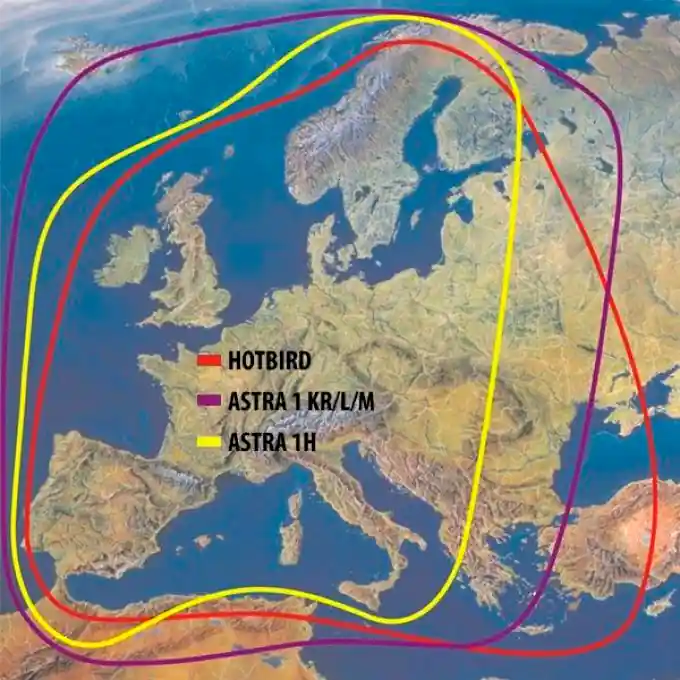Geprüft Ten Haaft Oyster Vision vollautomatische Sat Anlage