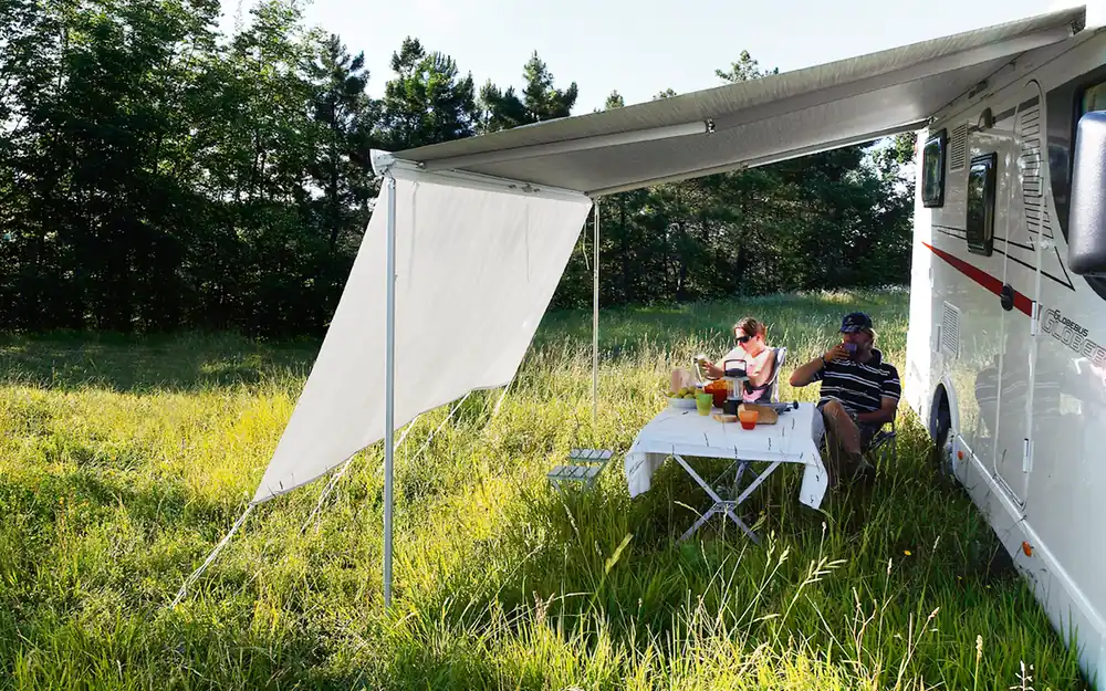 Thule View Blocker G2 Front, Sichtschutz, Sonnenschutz Markise Vorderwand Aktuell